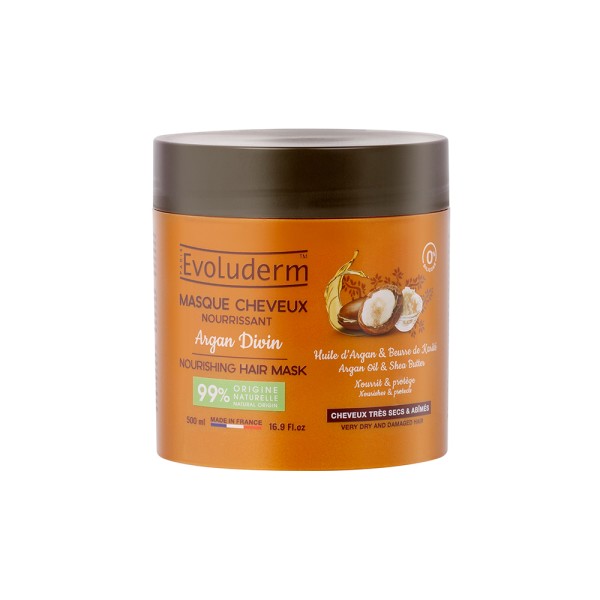 EVOLUDERM HAIR MASK ARGAN DIVIN          