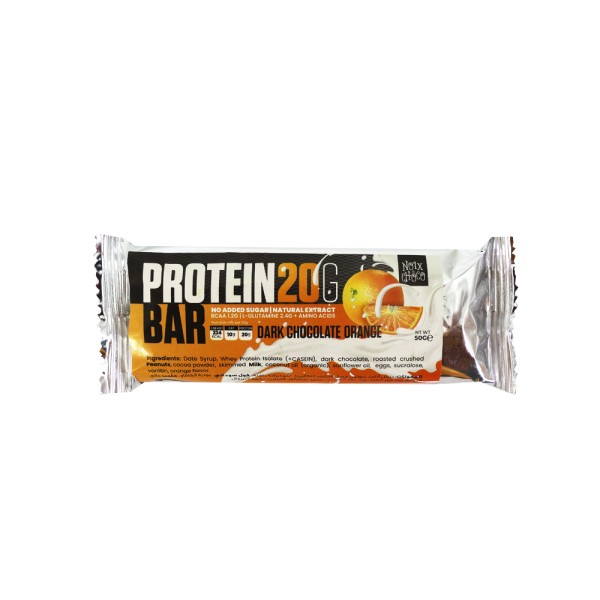 NOIX CHOCO DARK CHOCOLATE ORANGE PROTEIN BAR