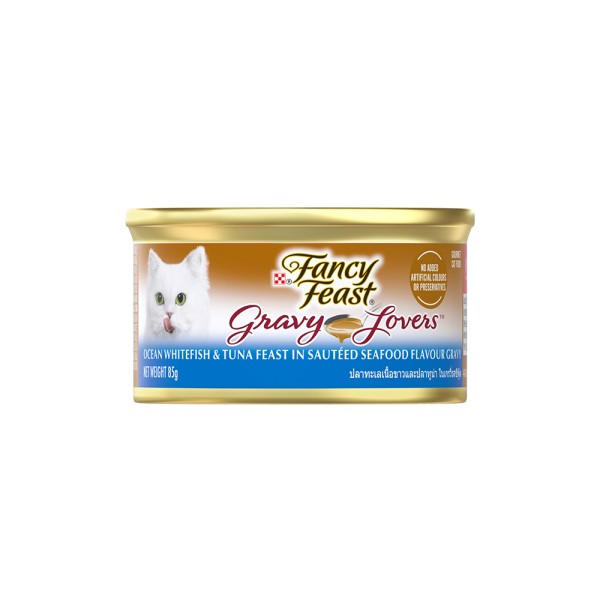 FANCYFEAST CAT GRAVY LOVERS WHITE FISH