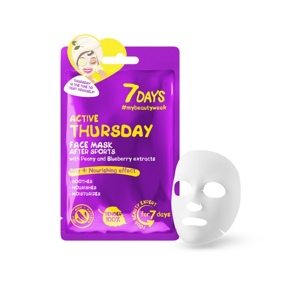 7 DAYS ACTIVE THURSDAY PEONY AND BLUEBERRY