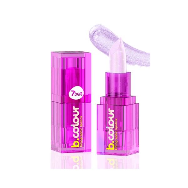 B.COLOUR  HOLOGRAPHIC LIPSTICK  02 UNICORN