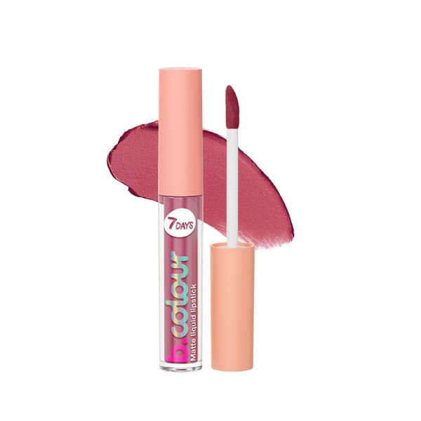 B.COLOUR  MATTE LIQUID LIPSTICK  02 PINK