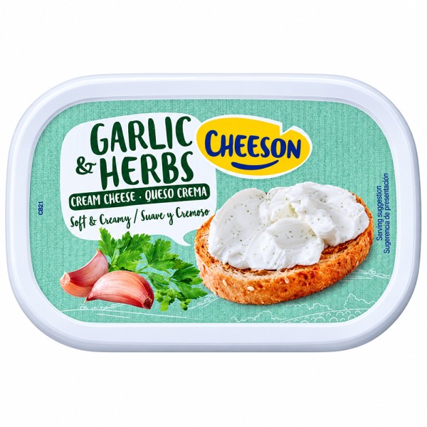  CREAM CHEESE WITH GARLIC AND HERBS