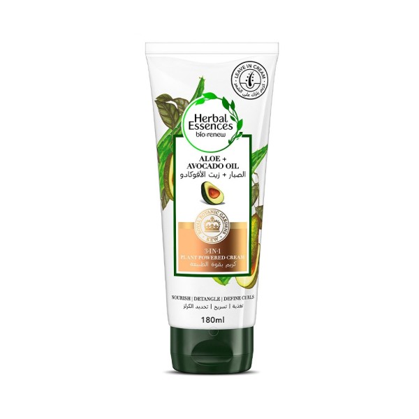 HERBAL ESSENCES HAIR CREAM POTENT ALOE WITH AVOCADO OIL