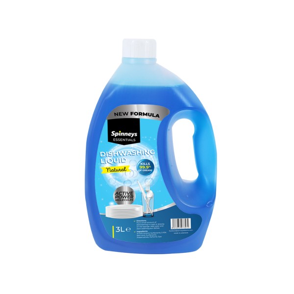 SPINNEYS ESSENTIALS DISHWASHING GALLON - ORIGINAL