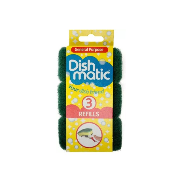 DISHMATIC DISHMATIC SPONGE REFILLS