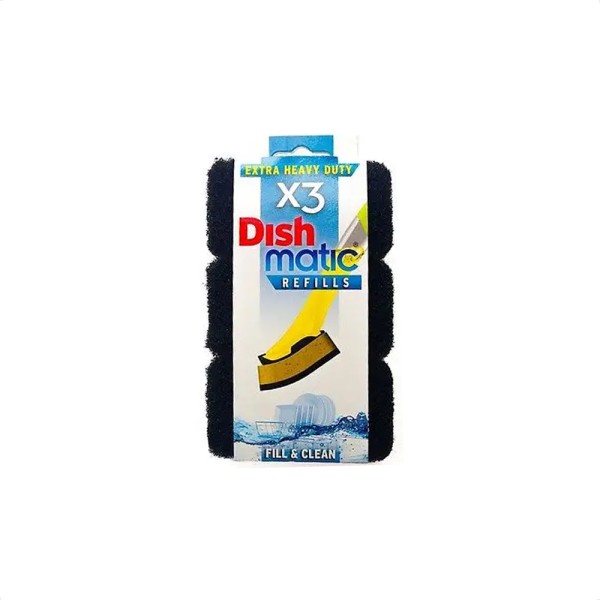 DISHMATIC DISHMATIC EXTRA HEAVY DUTY REFILLS