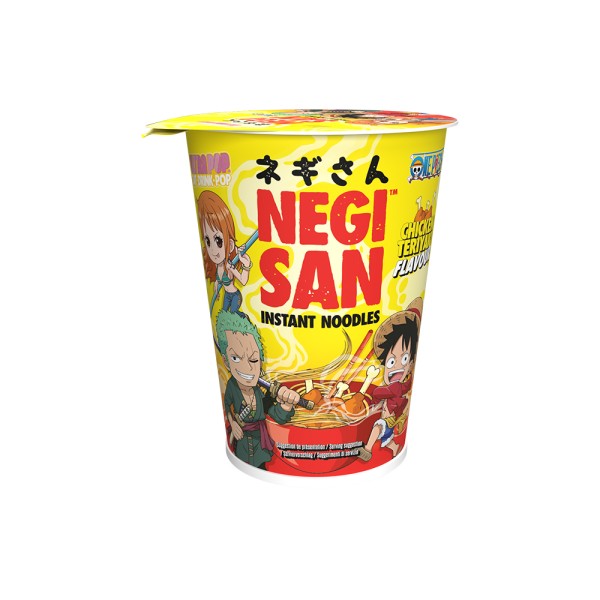 NEGISAN NEGISAN CHICKEN TERIYAKI NOODLES LUFFY/ZORO/NAMI