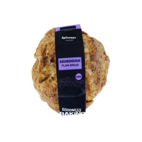 SPINNEYS FOOD PLAIN SOURDOUGH BREAD