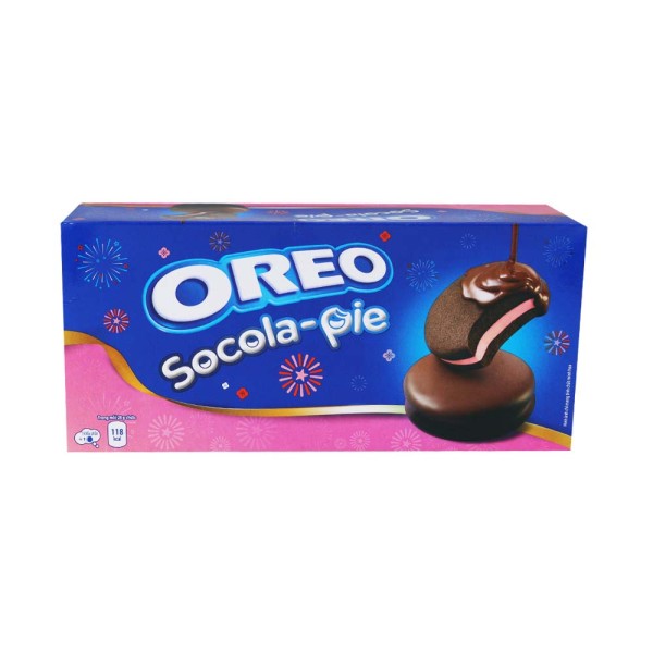 OREO CHOCOLATE PIE STRAWBERRY