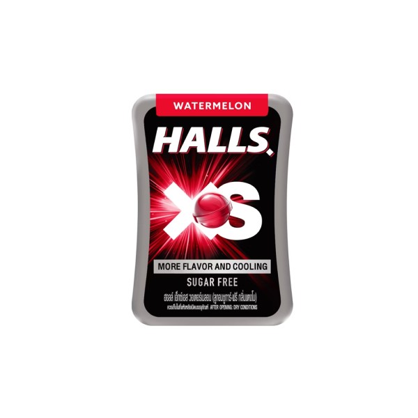 HALLS XS WATERMELON SUGAR FREE