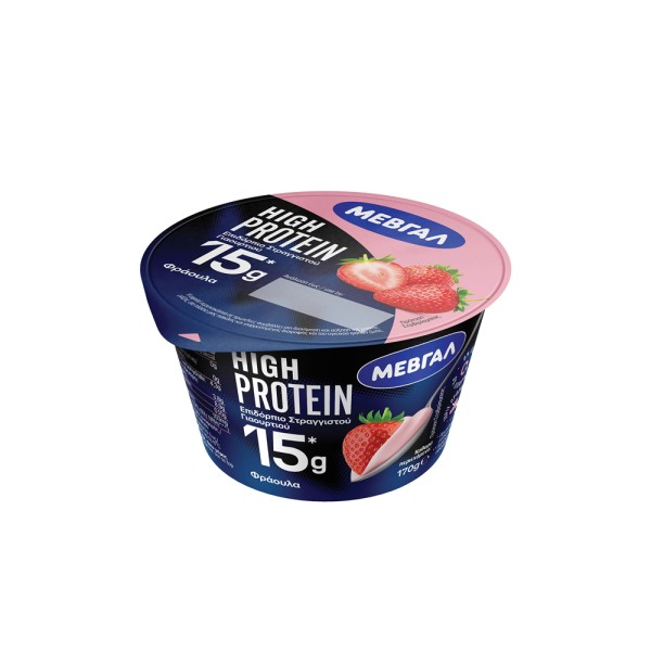 MEVGAL HIGH PROTEIN YOGURT WITH STRAWBERRY