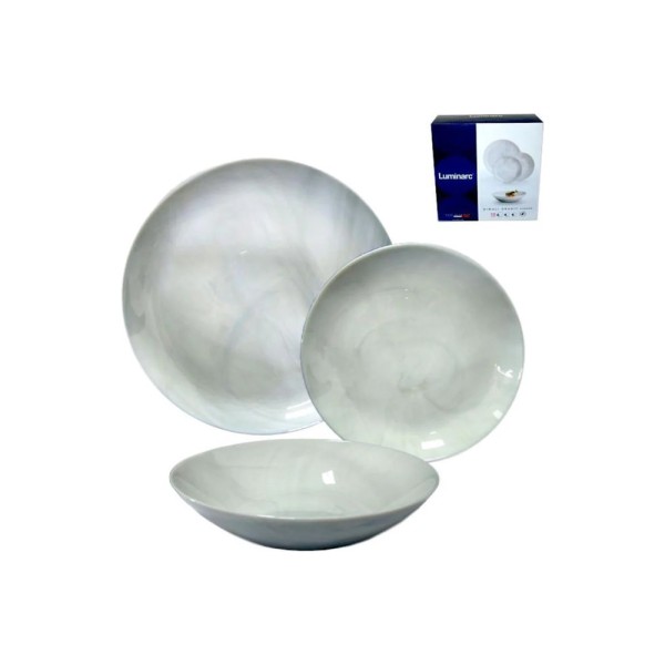 LUMINARC DIWALI MARBRE DINNER SET 