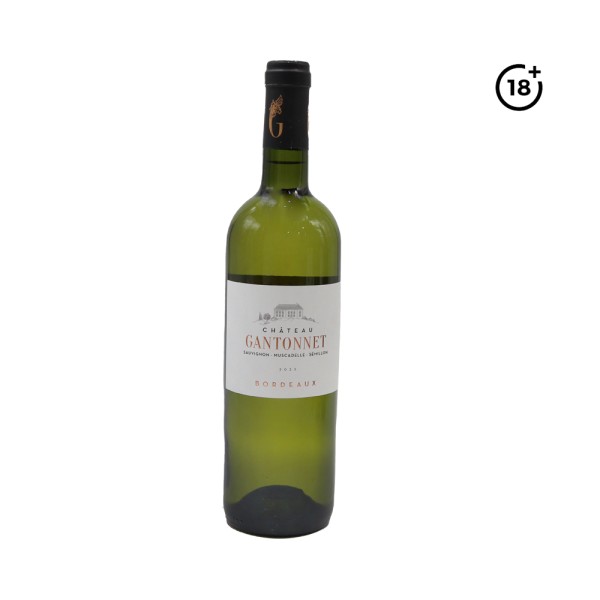 GANTONNET 2023 BORDEAUX  BLANC