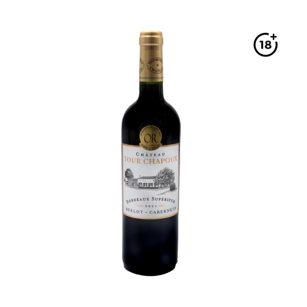 CHATEAU TOUR CHAPOUX 2021 BORDEAUX SUPERIEUR ROUGE