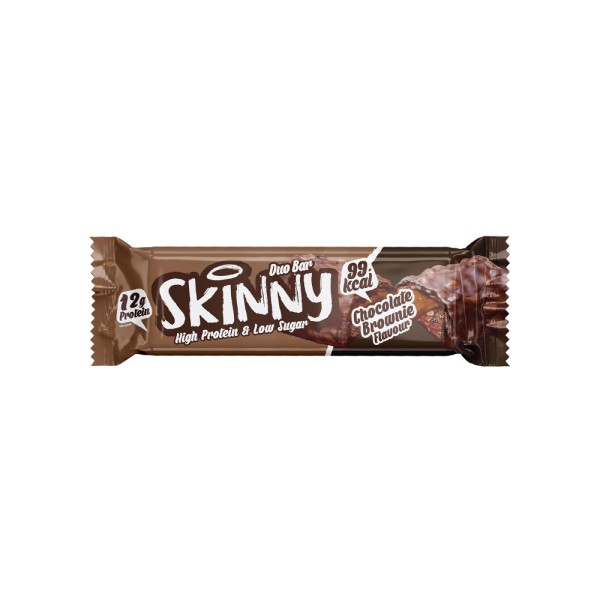 SKINNYFOOD DUO PROTEIN BARS CHOCOLATE BROWNIE