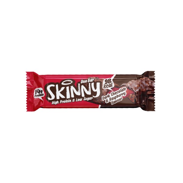 SKINNYFOOD DUO PROTEIN DARK CHOCOLATE & RASPBERRY 