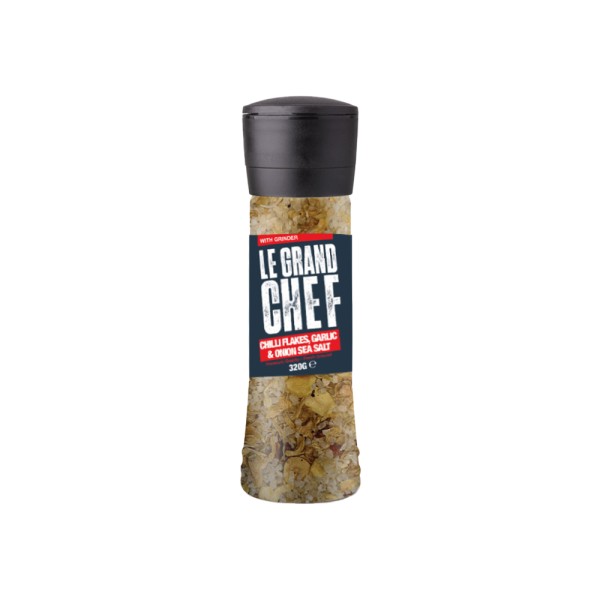 LE GRAND CHEF SEA SALT + CHILI GARLIC AND ONION