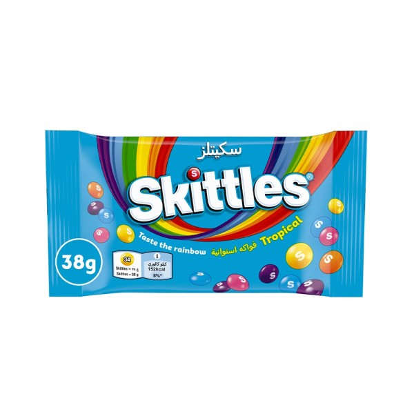 SKITTLES TROPICAL FLAVORS