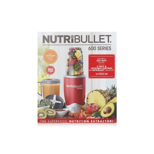 NUTRIBULLET PERSONAL BLENDER 600 SERIES 12-PC