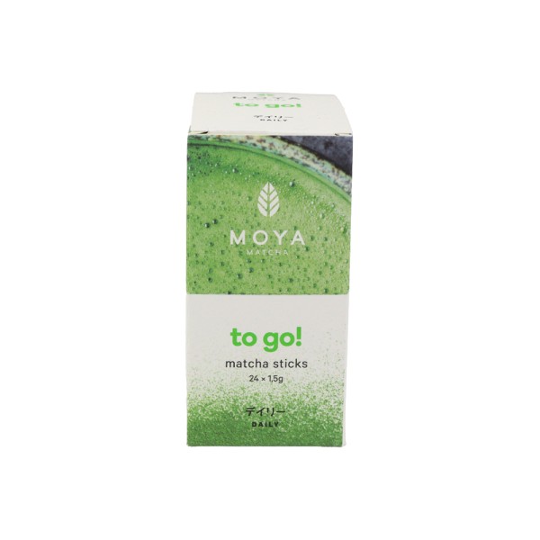 MOYA  ORGANIC MATCHA DAILY TO GO 24 STICKS