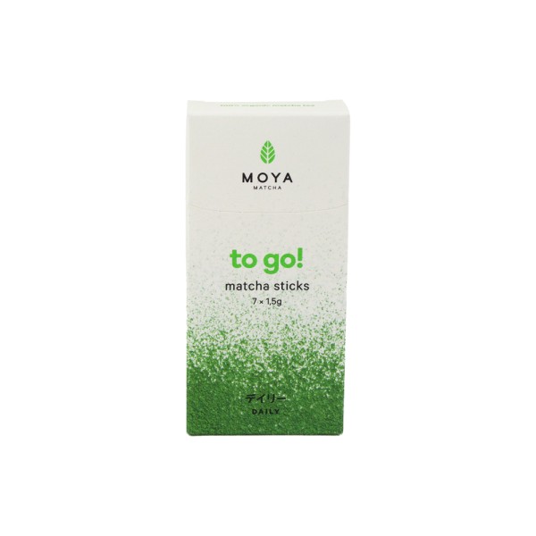 MOYA  ORGANIC MATCHA DAILY TO GO 7 STICKS
