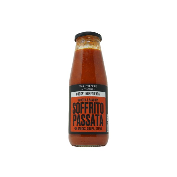 WAITROSE SMOOTH AND SAVOURY SOFFRITO PASSATA