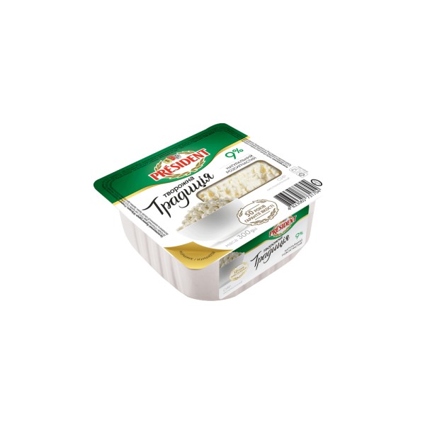 PRESIDENT COTTAGE CHEESE 9PCENT FAT 