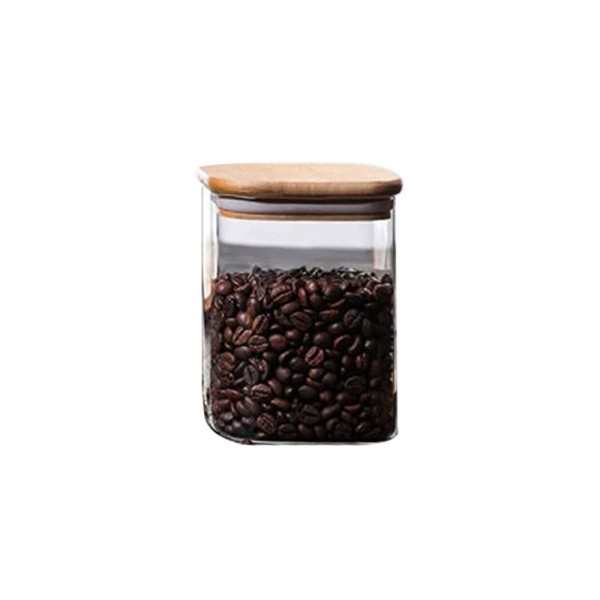 360 GLASS JAR W.WDN LID 
