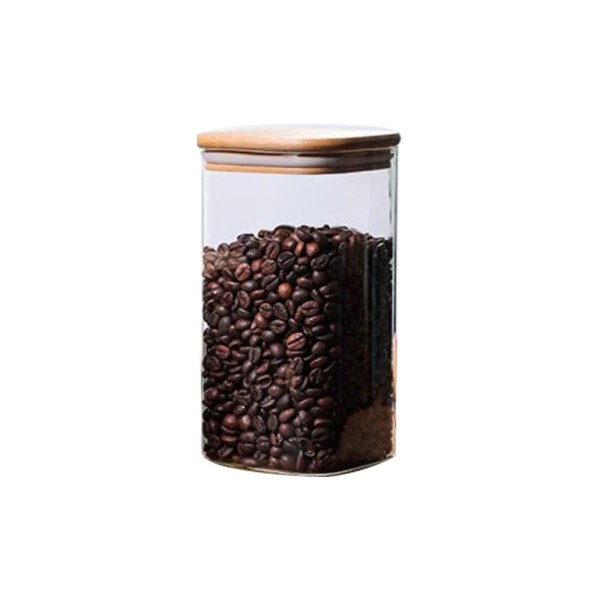 360 GLASS JAR W.WDN LID 