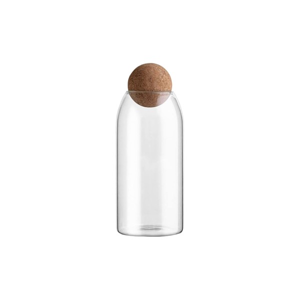 360 GLASS BOTTLE W.WDN BALL LID