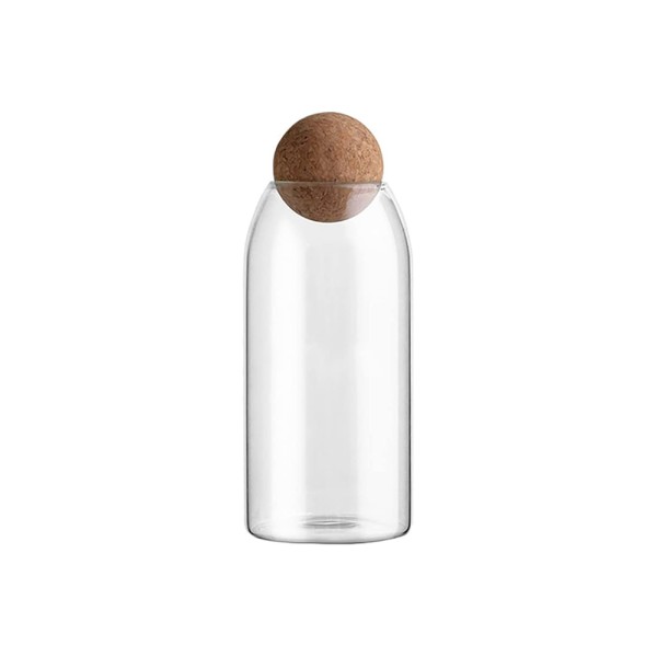 360 GLASS BOTTLE W.WDN BALL LID
