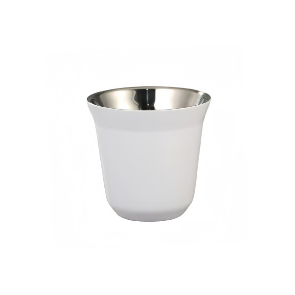 HARD GOODS DOUBLE WALL STAINLESS STEEL ESPRESSO WHITE