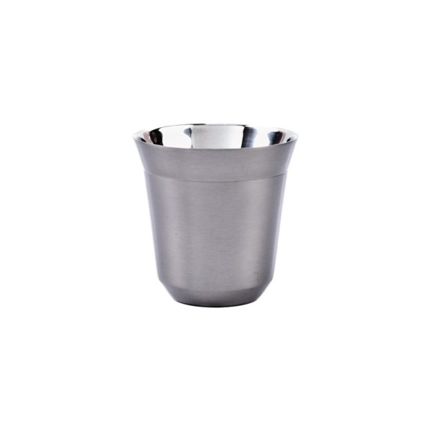 HARD GOODS DOUBLE WALL STAINLESS STEEL ESPRESSO SILVER