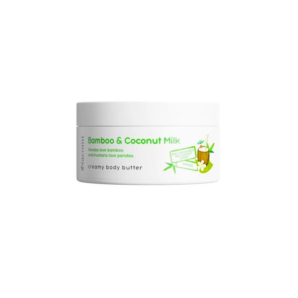 NACOMI CREAMY BODY BUTTER BAMBOO AND COCONUT MILK