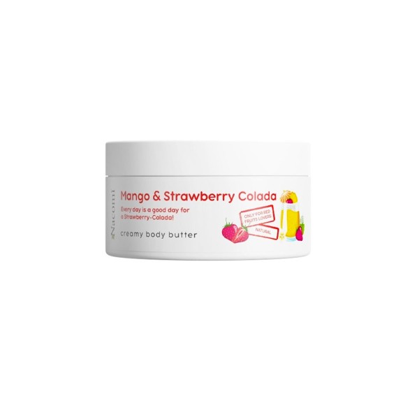 NACOMI CREAMY BODY BUTTER MANGO AND STRAWBERRY COLADA
