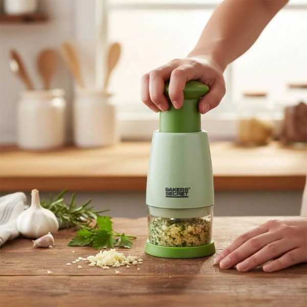 BAKER'S SECRET PLASTIC MULTI-FUNCTIONAL FOOD CHOPPER