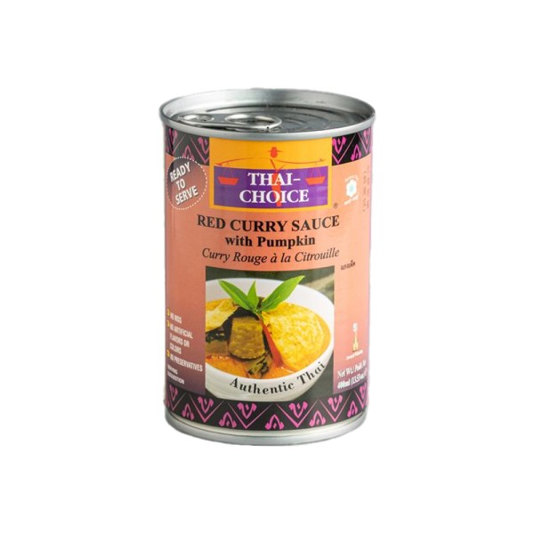 THAI CHOICE RED CURRY SAUCE WITH PUMPKIN