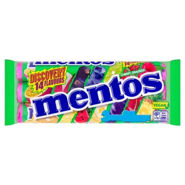 MENTOS DISCOVERY 14 FLAVORS VEGAN