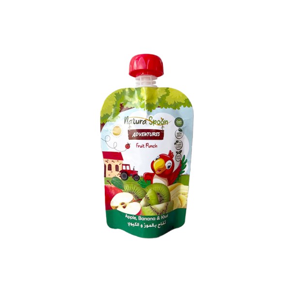 NATURASPOON POUCH  APPLE+ BANANA + KIWI
