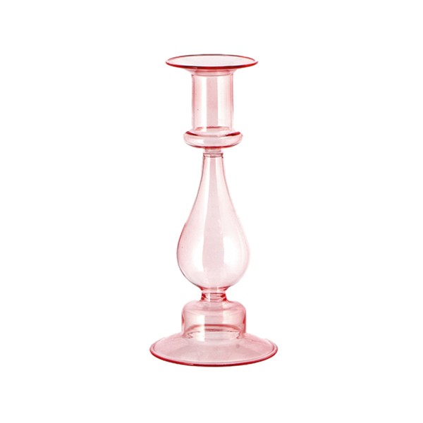 AD TREND P-CANDLE IN GLASS ASS4COL