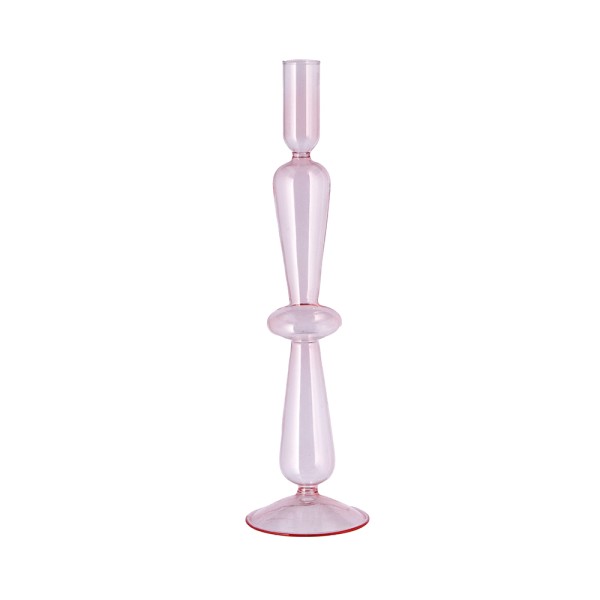 AD TREND P-CANDLE IN GLASS ASS4COL