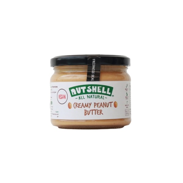 NUTSHELL VEGAN CREAMY PEANUT BUTTER