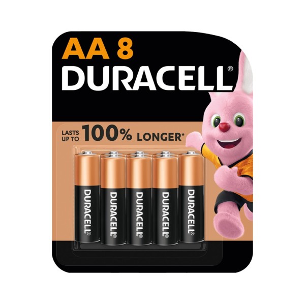 DURACELL BATTERIES AA   6+2FREE