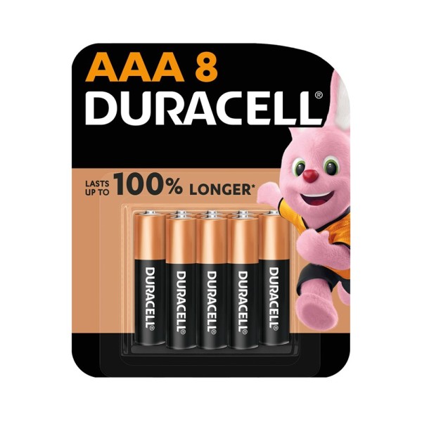 DURACELL BATTERIES AAA   6+2FREE