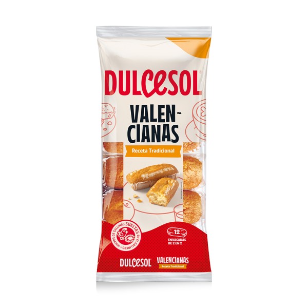 DULCESOL VALENCIANAS CAKE 12PC