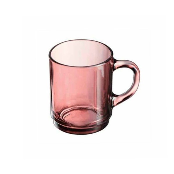 LUMINARC ALBA TERRACOTTA GLASS MUG