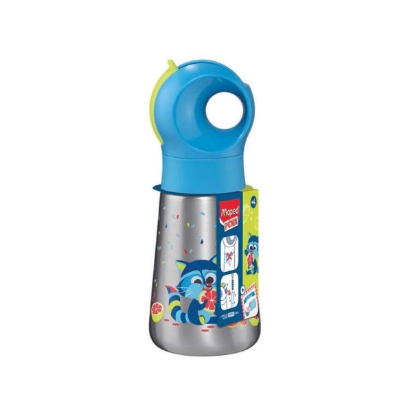 MAPED STAINLESS STEEL BOTTLE RACCOON