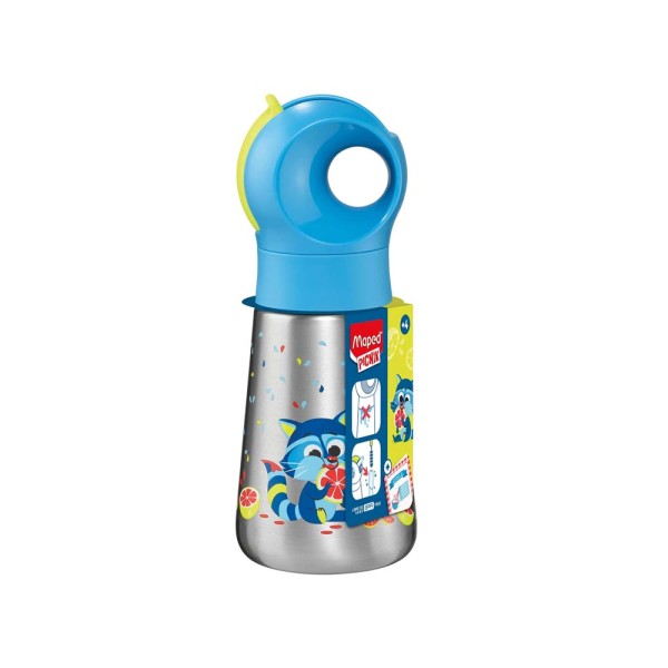 MAPED STAINLESS STEEL BOTTLE RACCOON