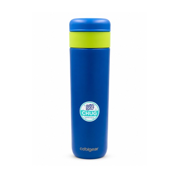 COOL GEAR WATER BOTTLE STAINLESS BLISS BLUE